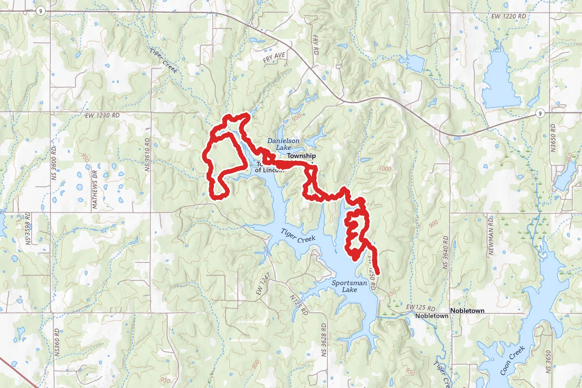 Sportsman Lake Equestrian Trail #1 and #2