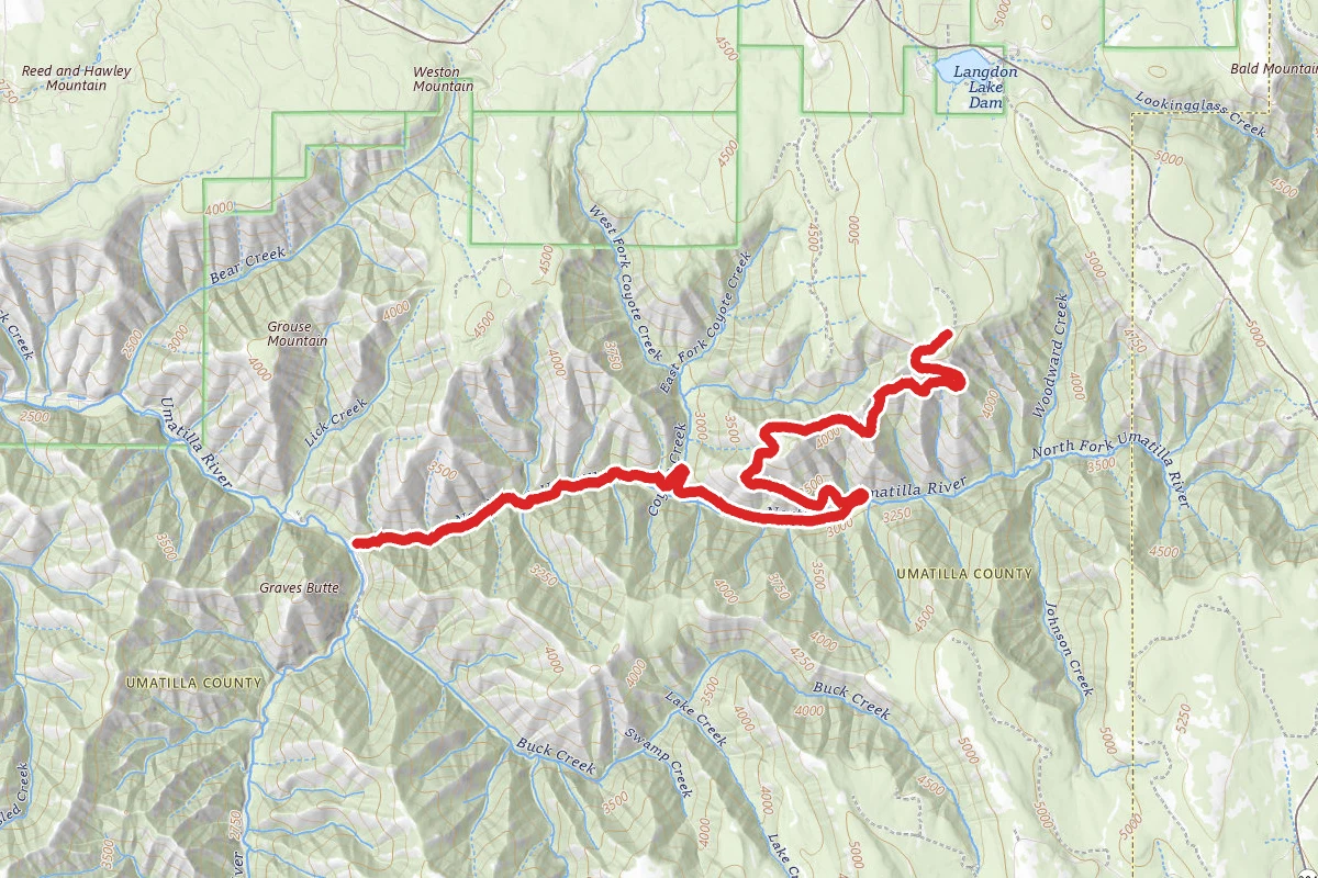 North Fork Umatilla Wilderness Trail