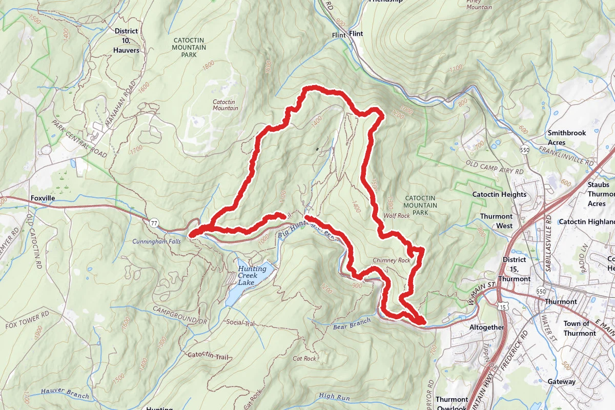 Catoctin Mountain Extended Loop Trail