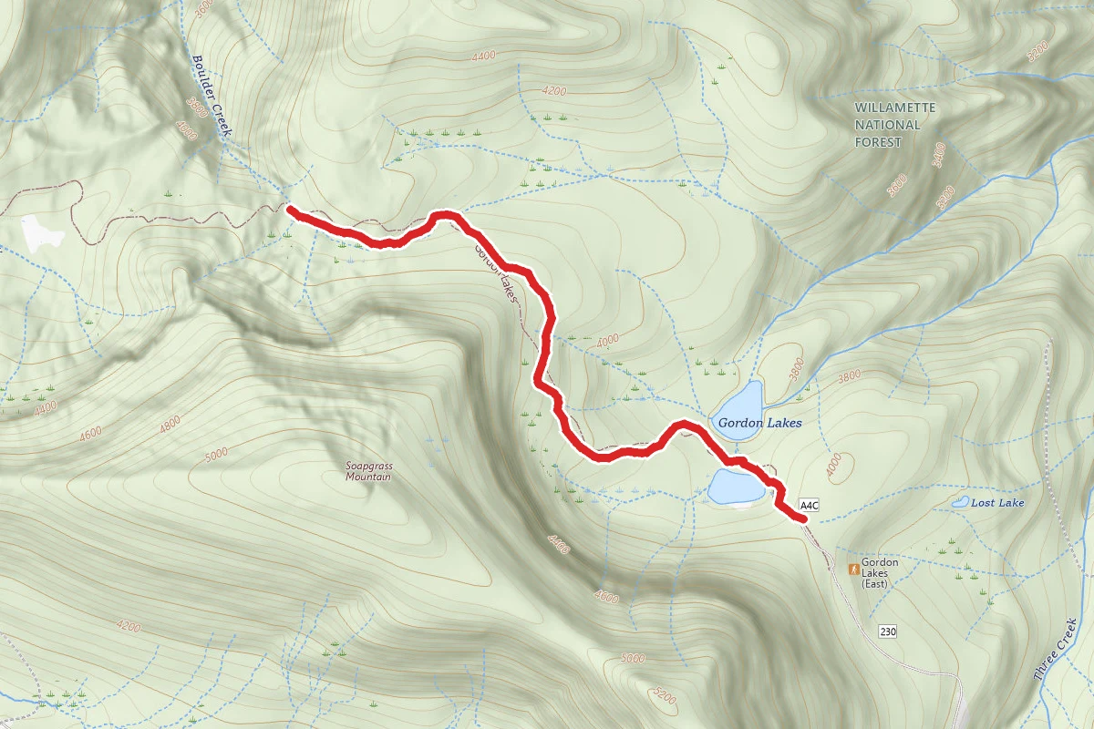 Gordon Lakes Trail