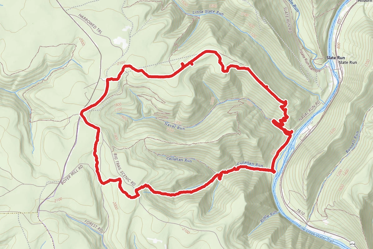 Naval Run - Black Forest Trail Loop