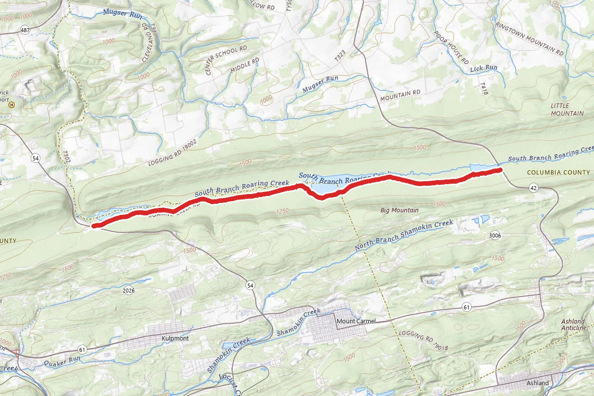 Roaring Creek Trail