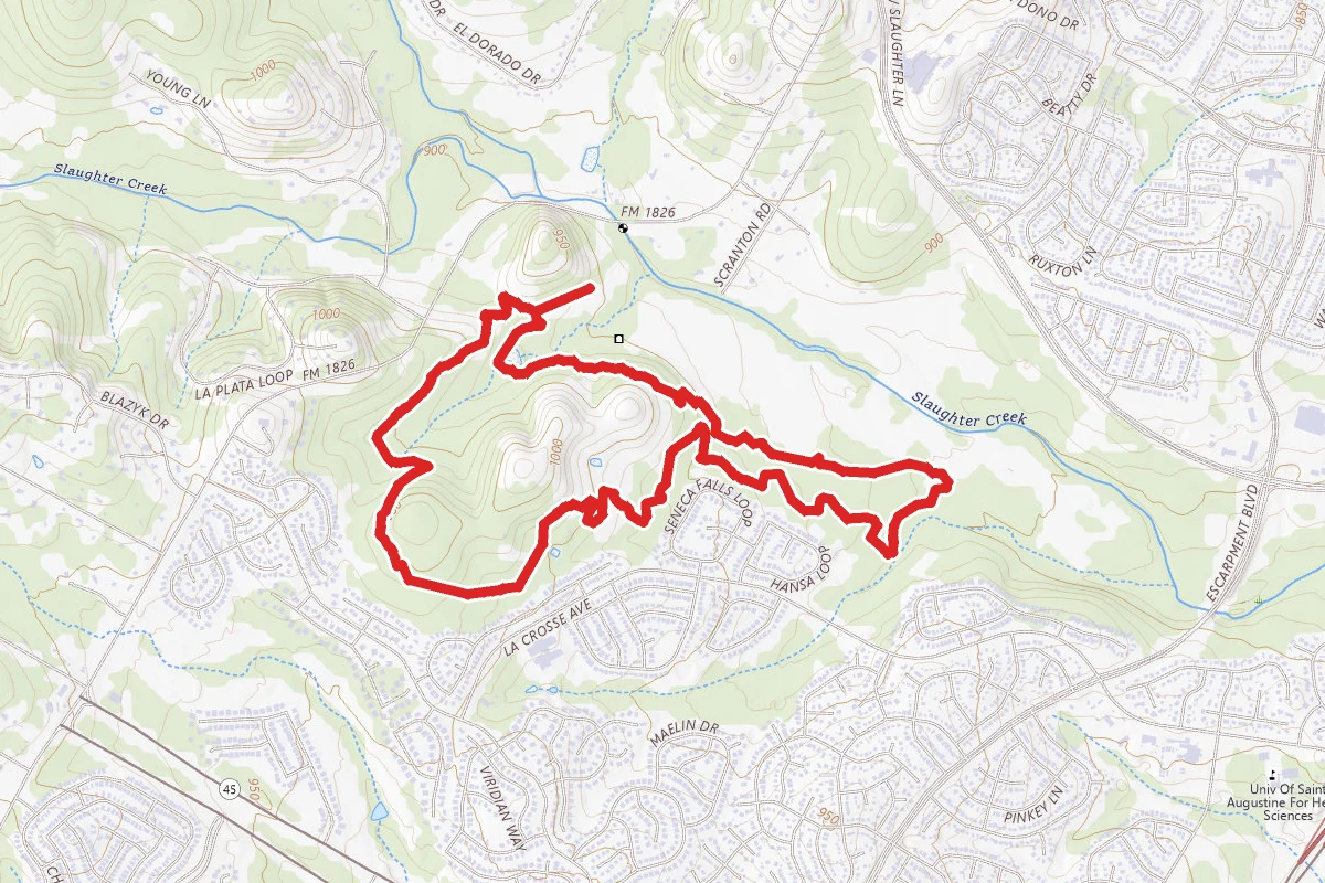 Slaughter Creek Trail Loop