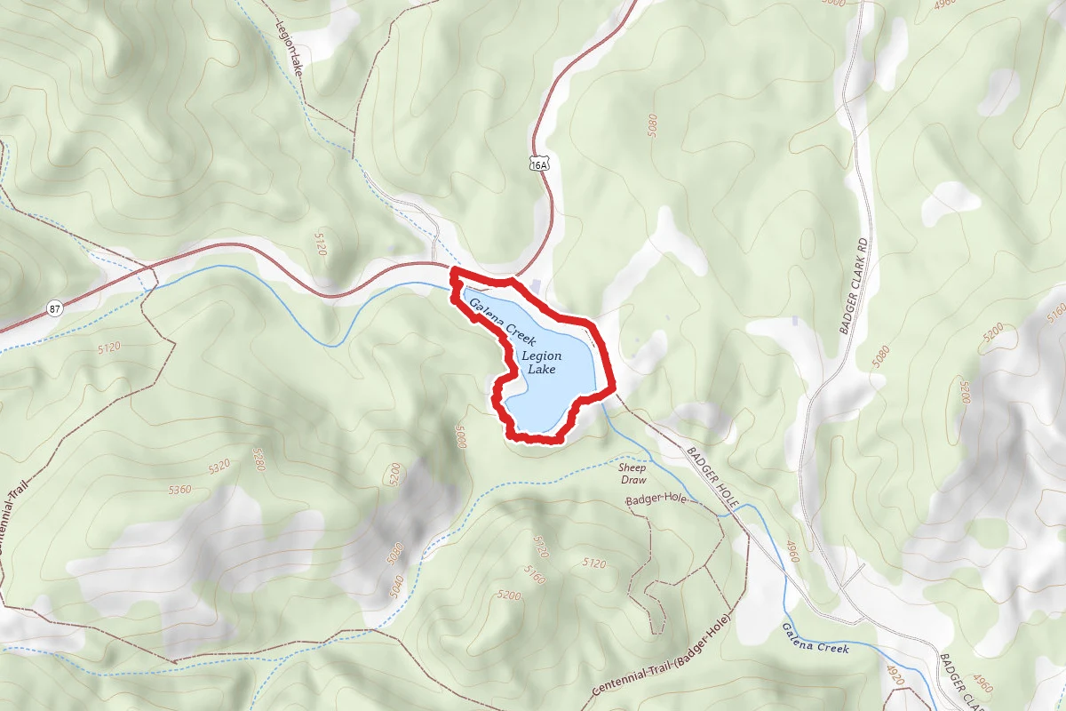 Legion Lake Loop