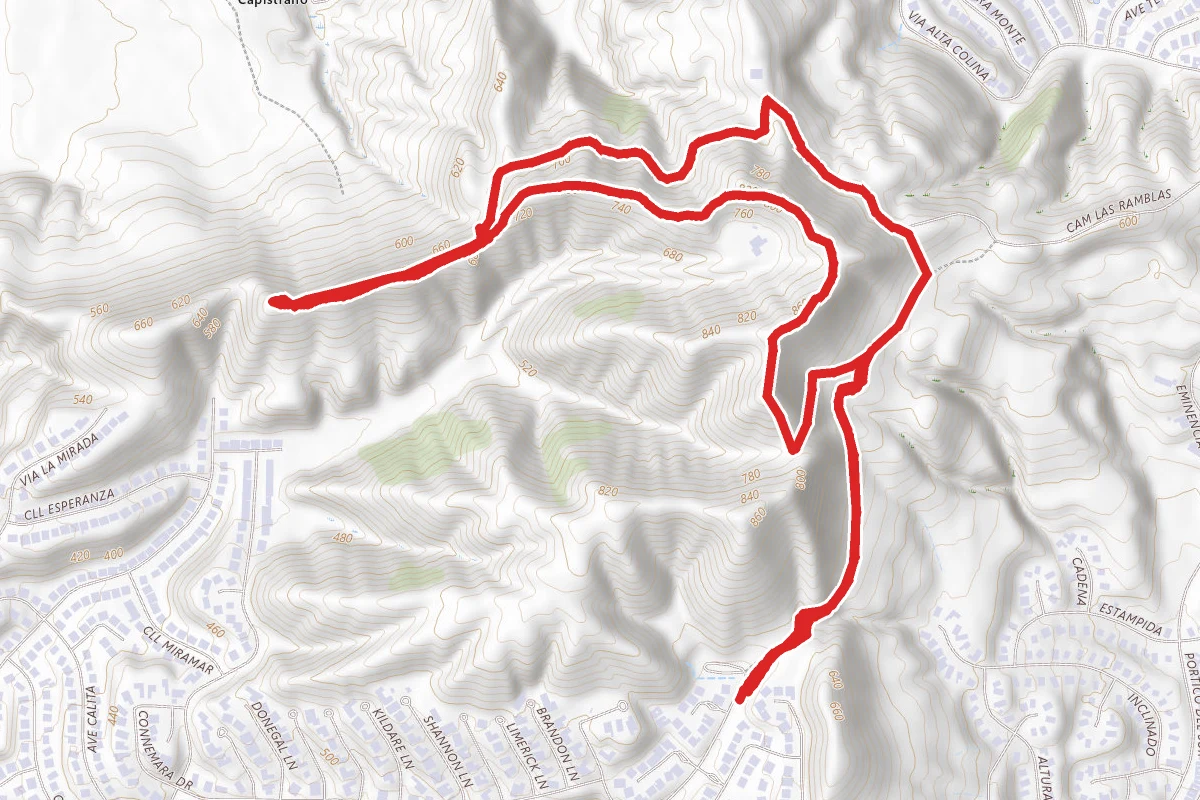Patriot Trail and Cerro Rebal Trail Loop
