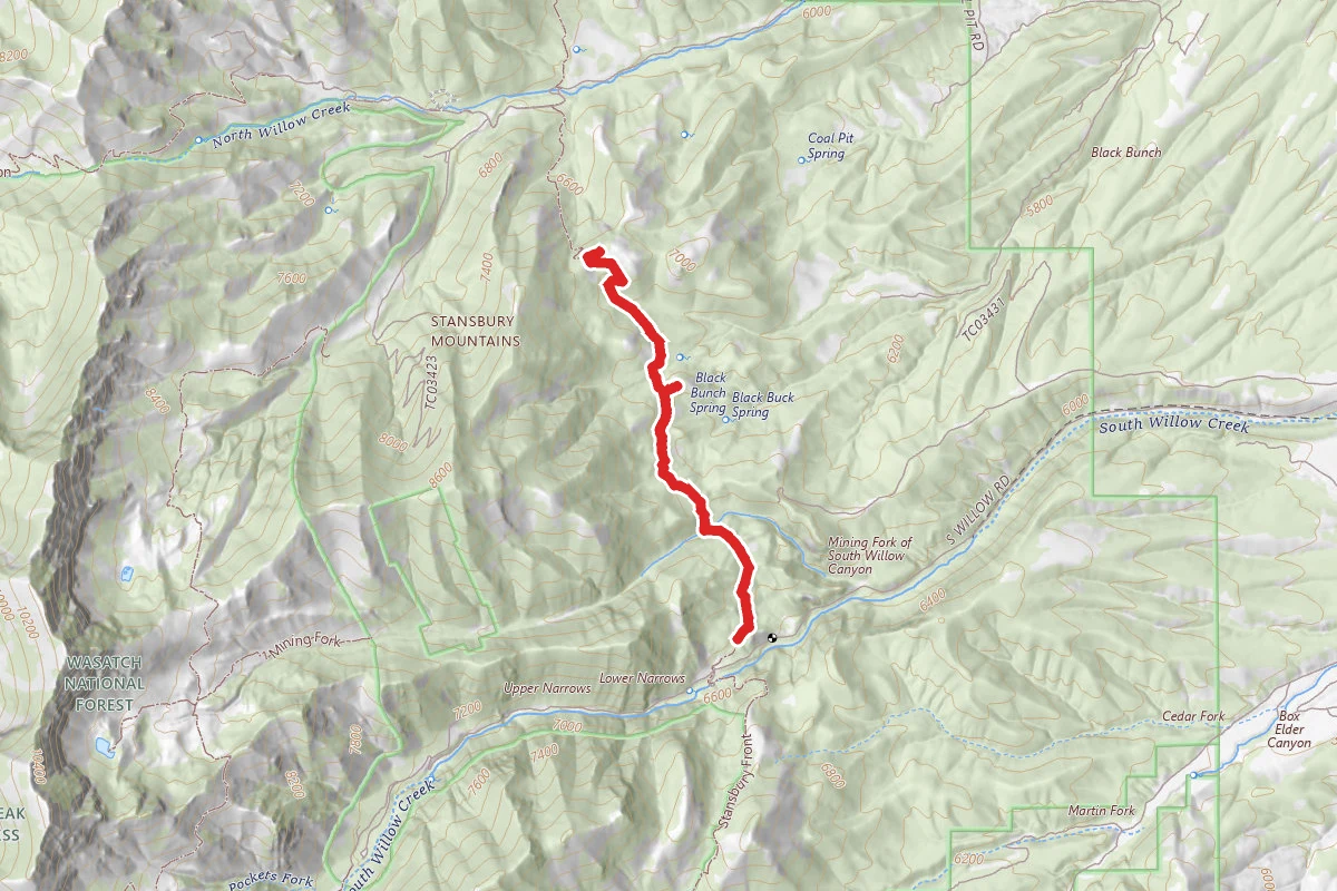 Medina Flats Trail