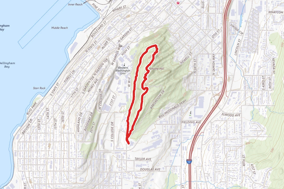 Huntoon Trail and Douglas Fir Trail Loop