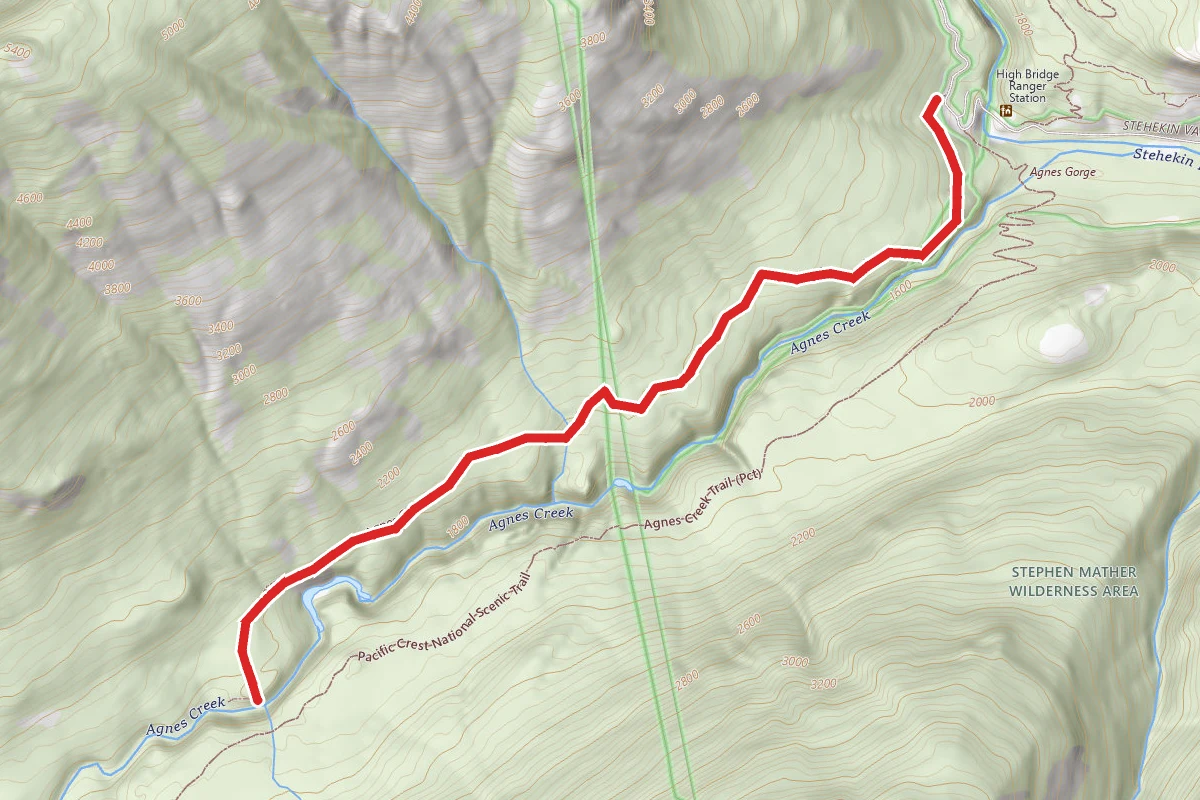 Agnes Gorge Trail
