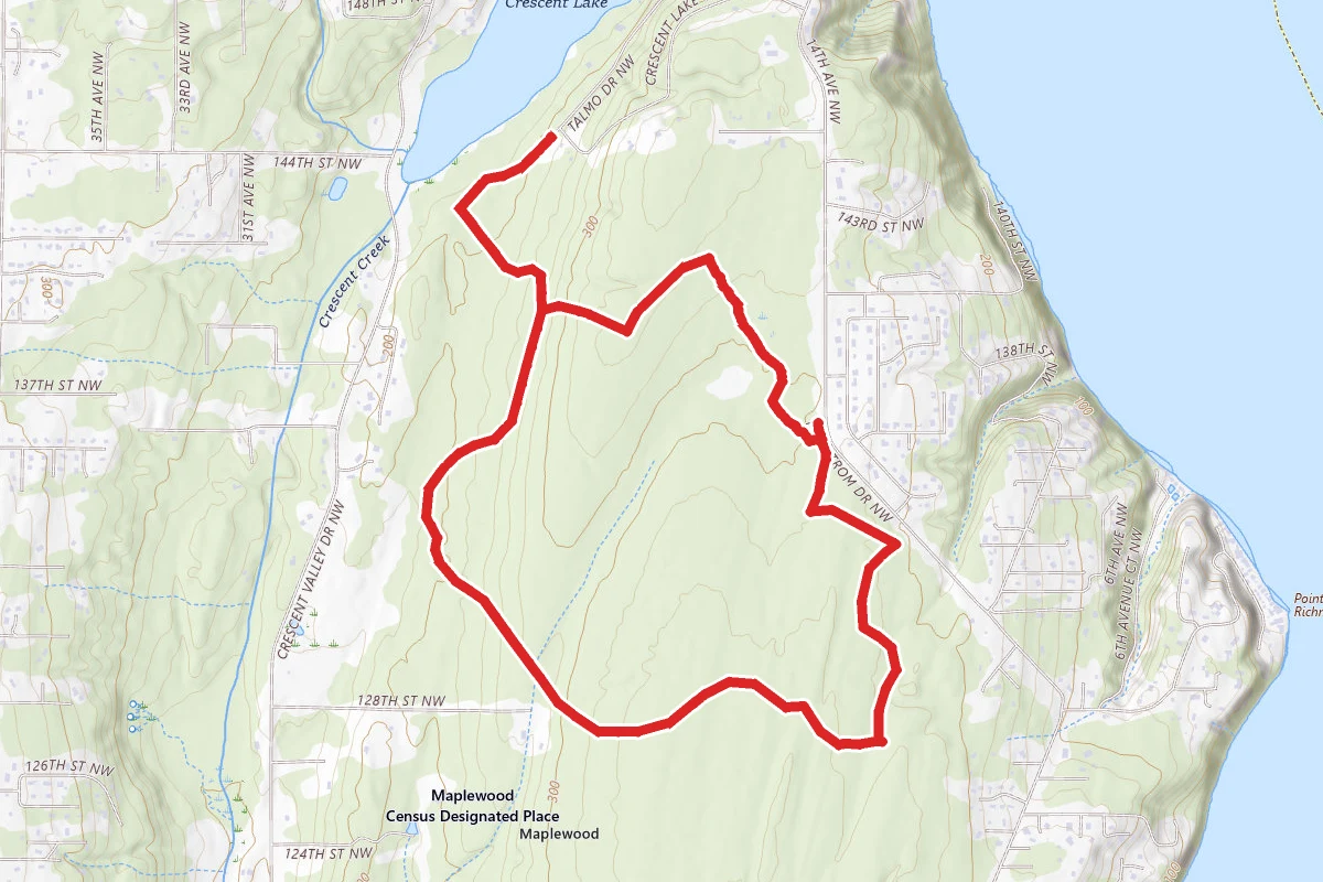 Spadoni and Crescent Lake Loop