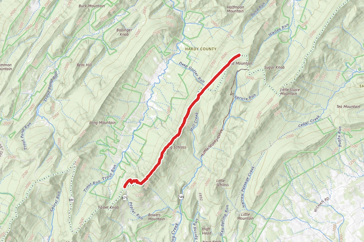 Mill Mountain Trail