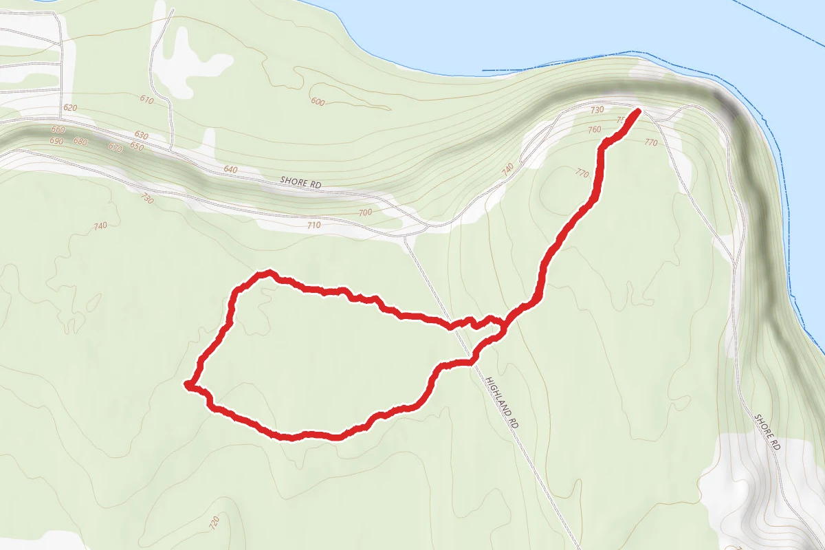 Sentinel Trail to Lone Pine Trail Loop