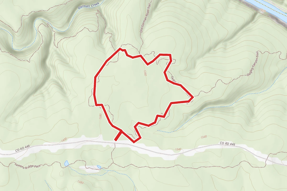 Cedar Chopper Loop Trail