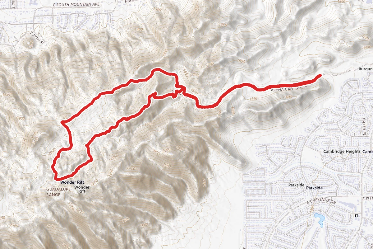 National to Hidden Valley to Mormon Loop