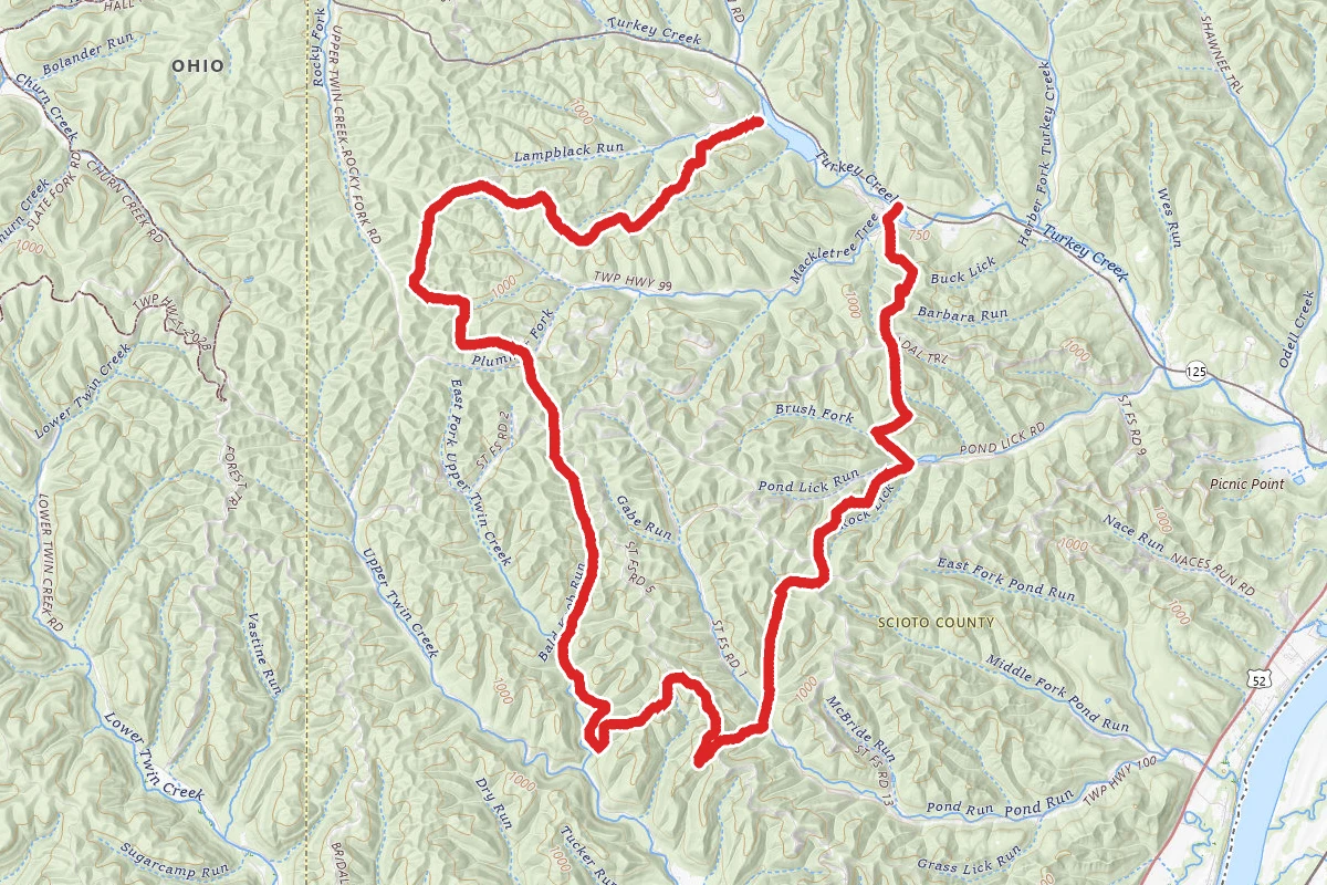 Shawnee Backpackers Trail