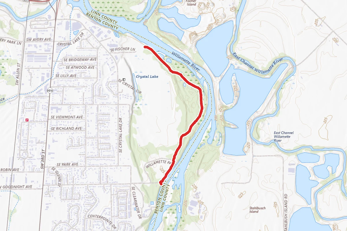 Willamette River Path