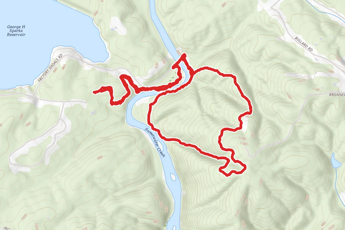 Sweetwater Creek Yellow Trail