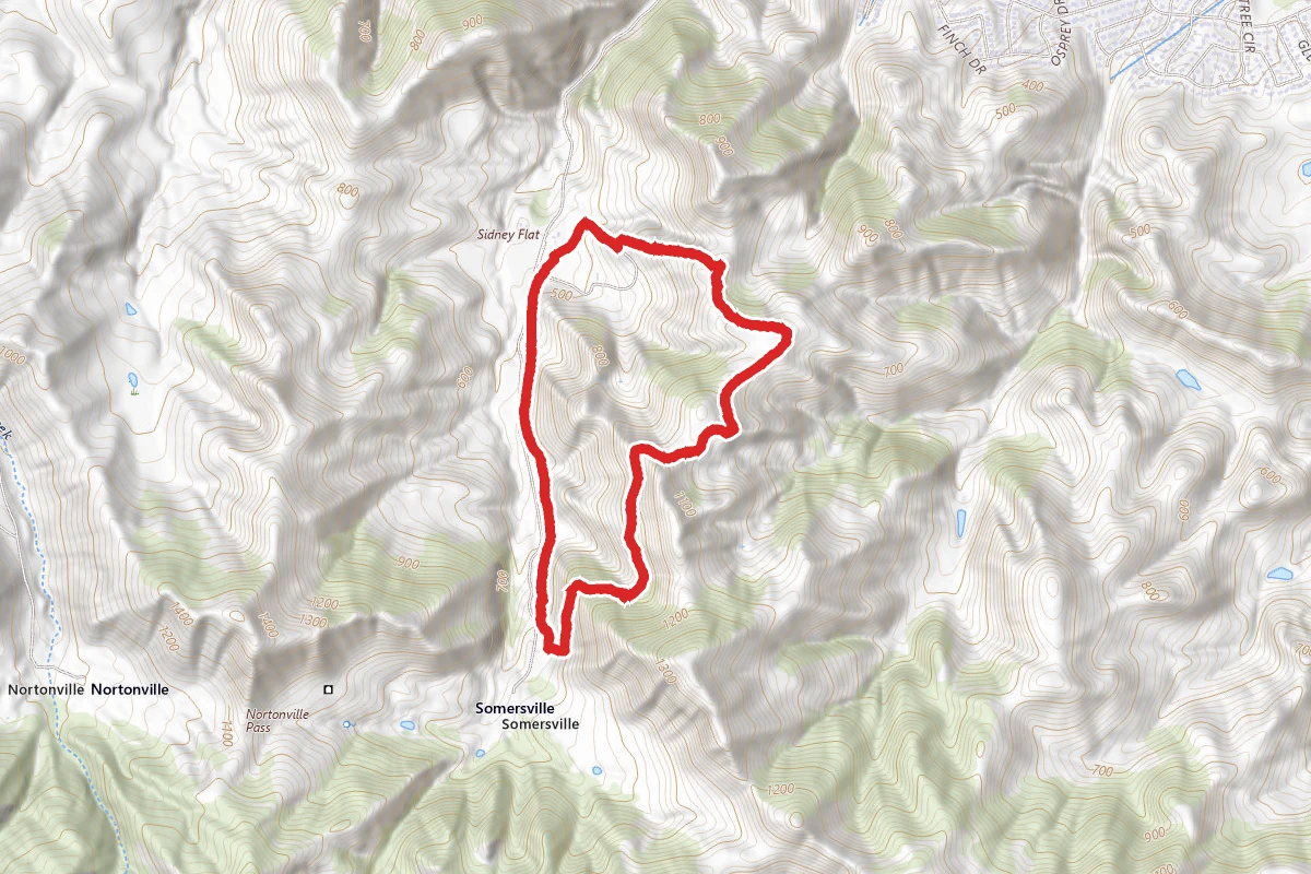 River View Trail and Railroad Bed Trail Loop