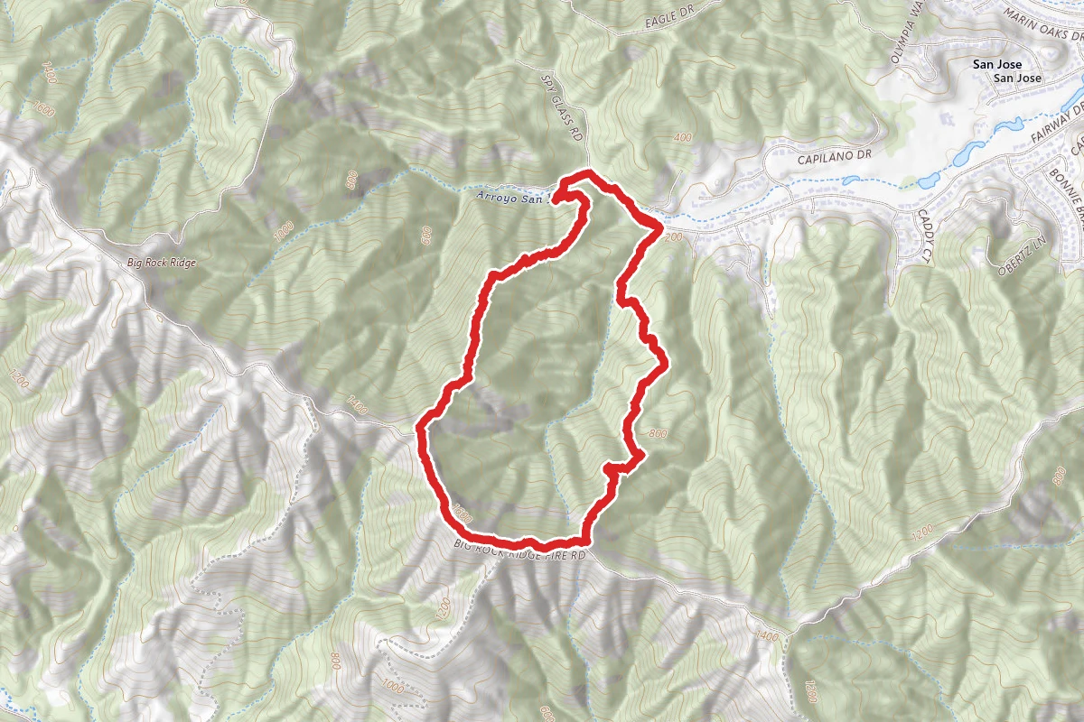 Social Trail Loop at Fairway Drive