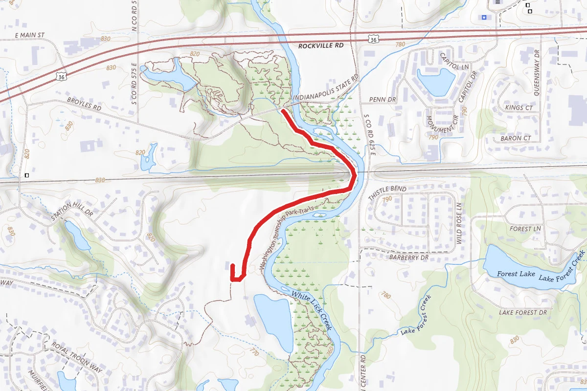 White Lick Creek Trail