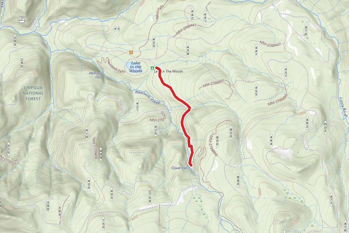 Clover Falls Trail