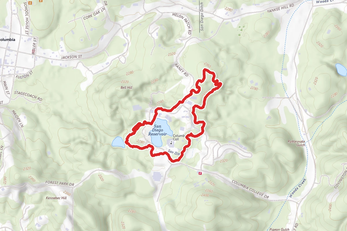 Columbia College Fitness Trail