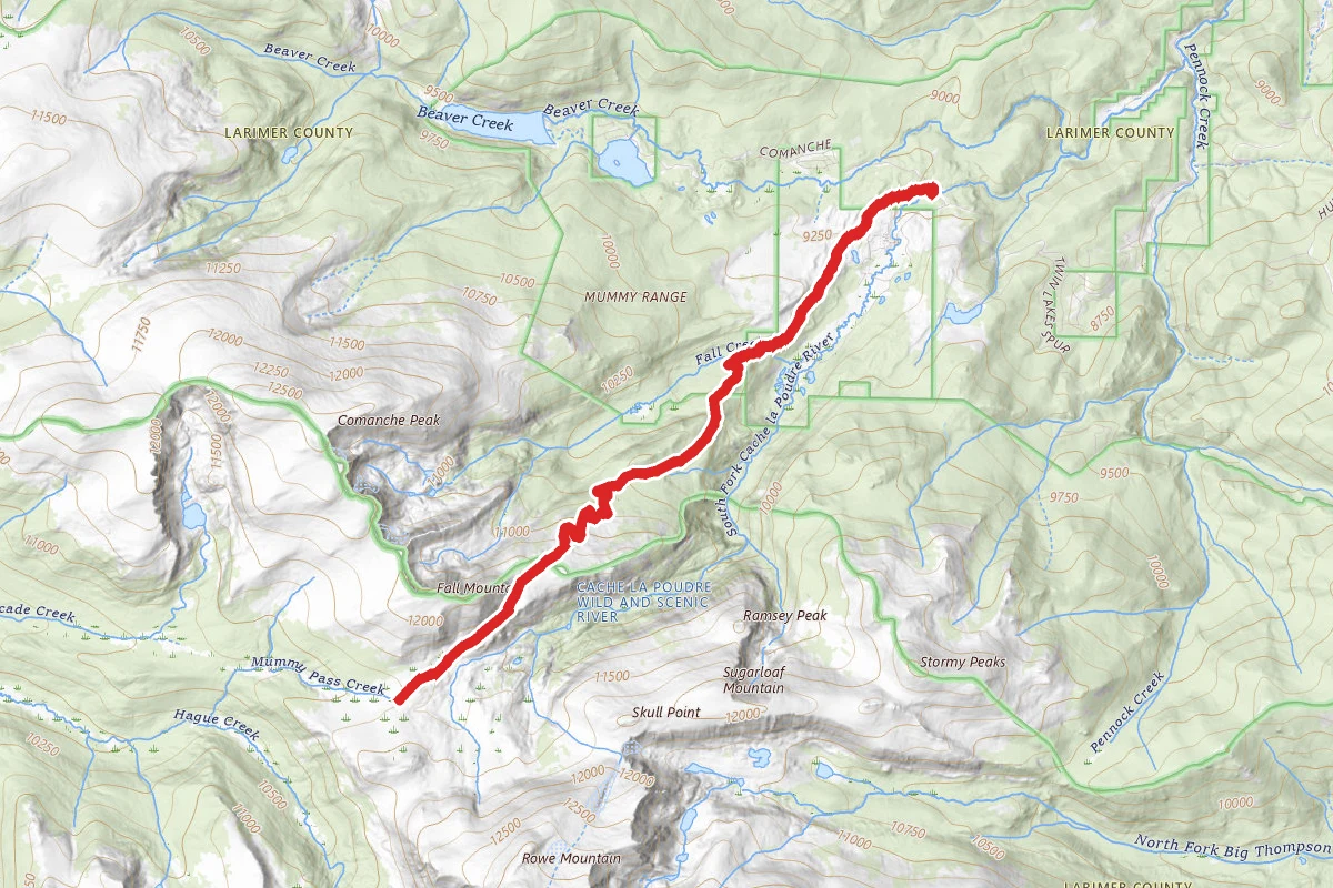 Mummy Pass Trail (#937)