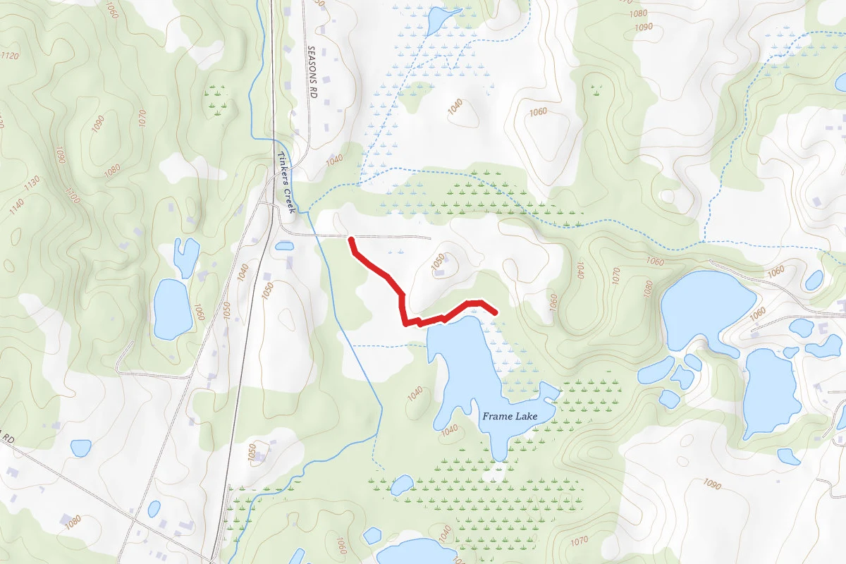 Herrick Fen Nature Preserve Trail