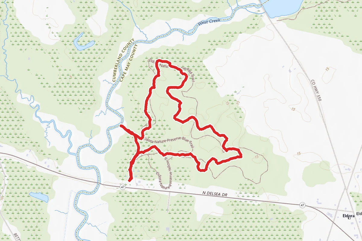 Eldora Nature Preserve Loop