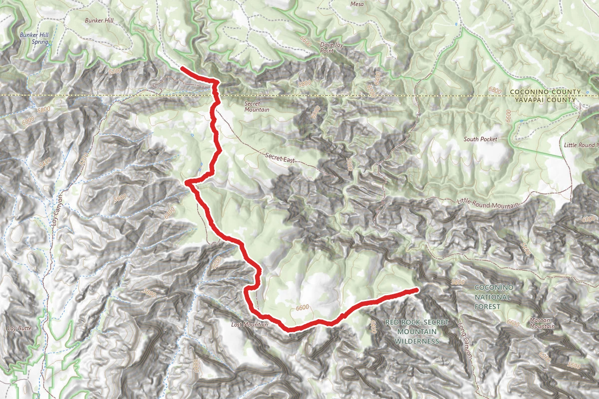 Secret Mountain Trail