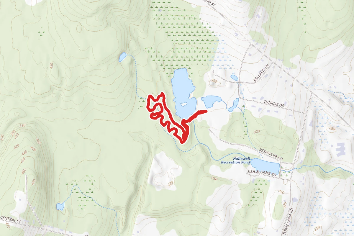 Hallowell Reservoir Wildflower Trail