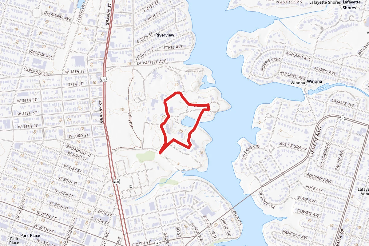 Virginia Zoo Trail