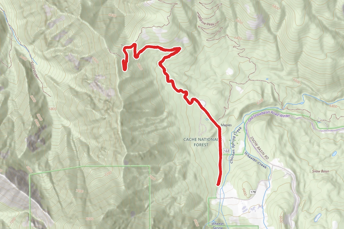 Ogden Canyon Overlook Trail
