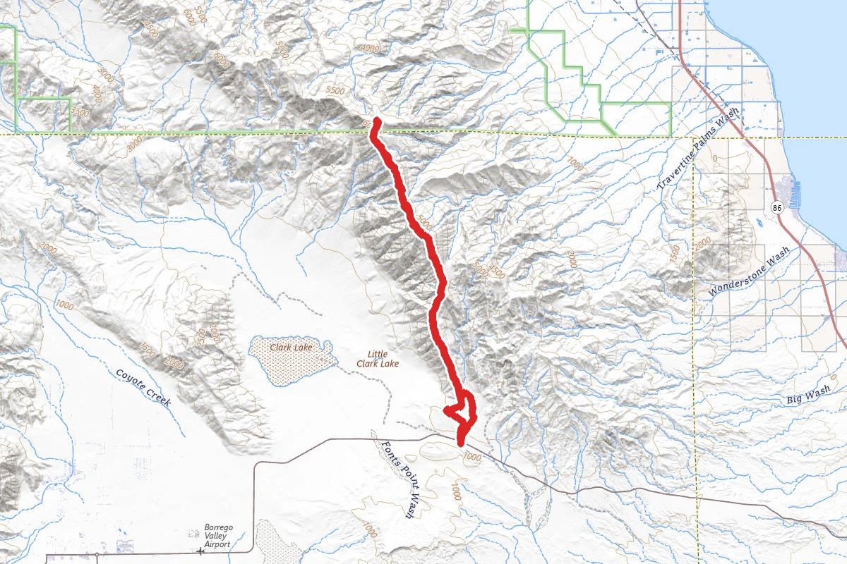 Rabbit Peak and Villager Peak Trail