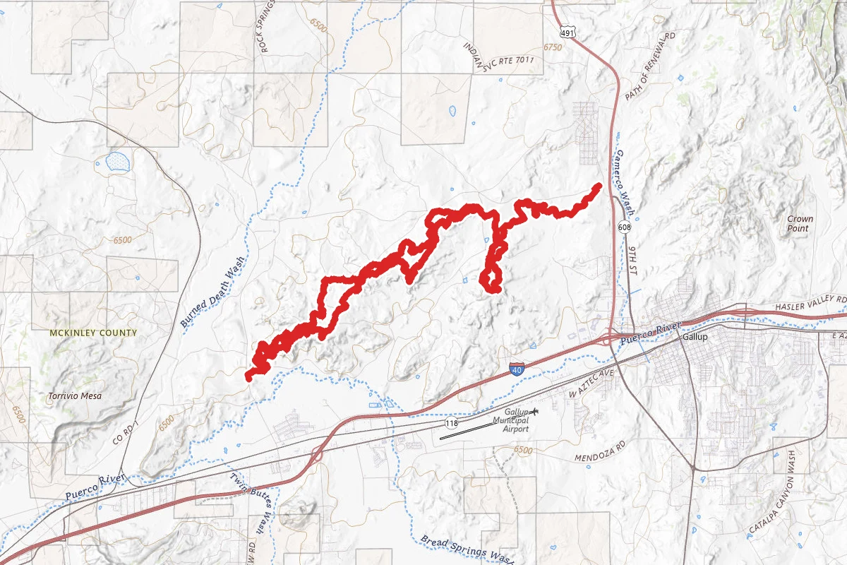 High Desert Trail System First and Second Mesa
