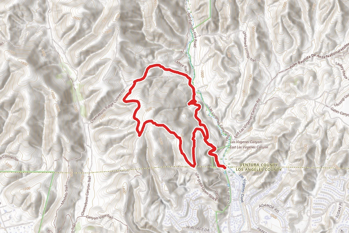 Las Virgenes Canyon Edge