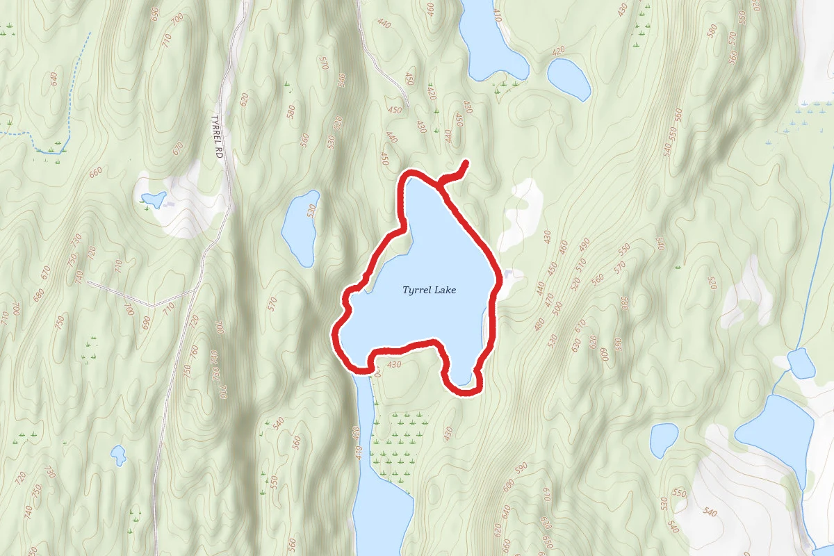 Innisfree Gardens and Tyrrel Lake Loop