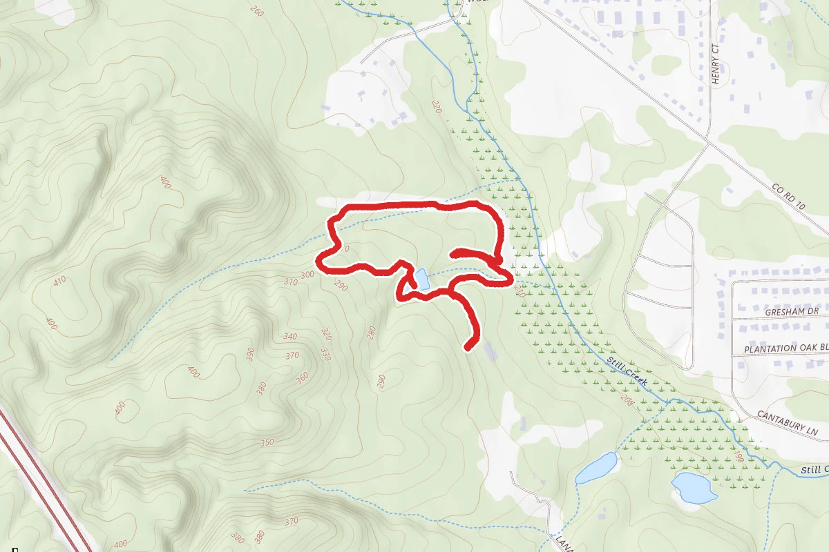 Cane Creek to Turkey Ridge Loop