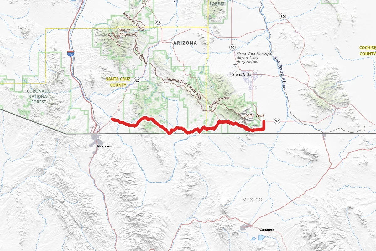 Mexican Border Scenic Drive