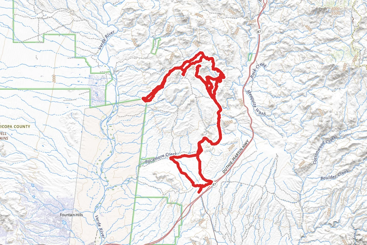 Sycamore Creek OHV Loop