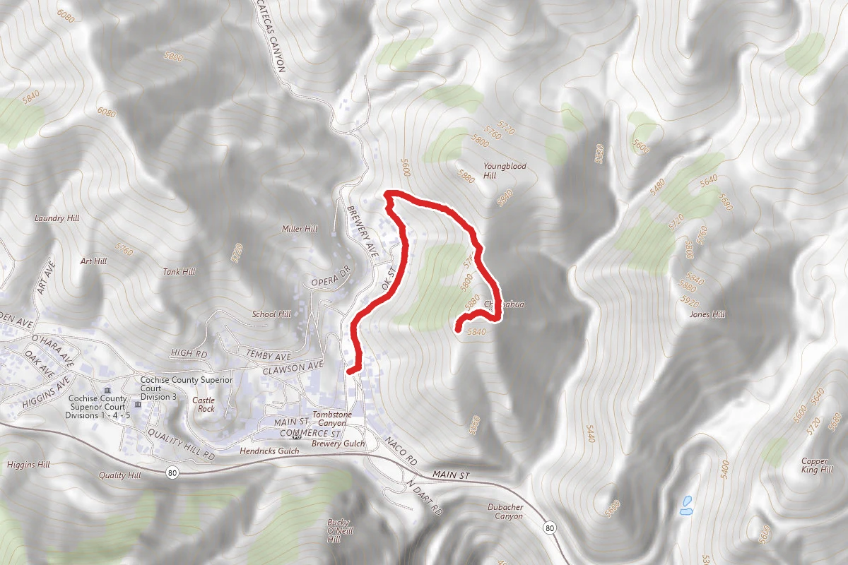 Chihuahua Hill (B Mountain)