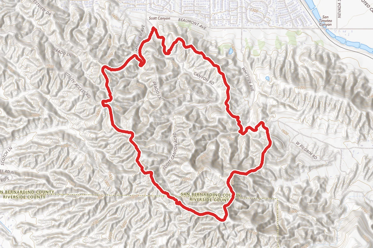 West Ridge and Canyon Road Loop