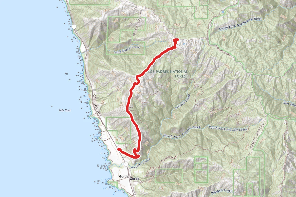 Prewitt Ridge Trail