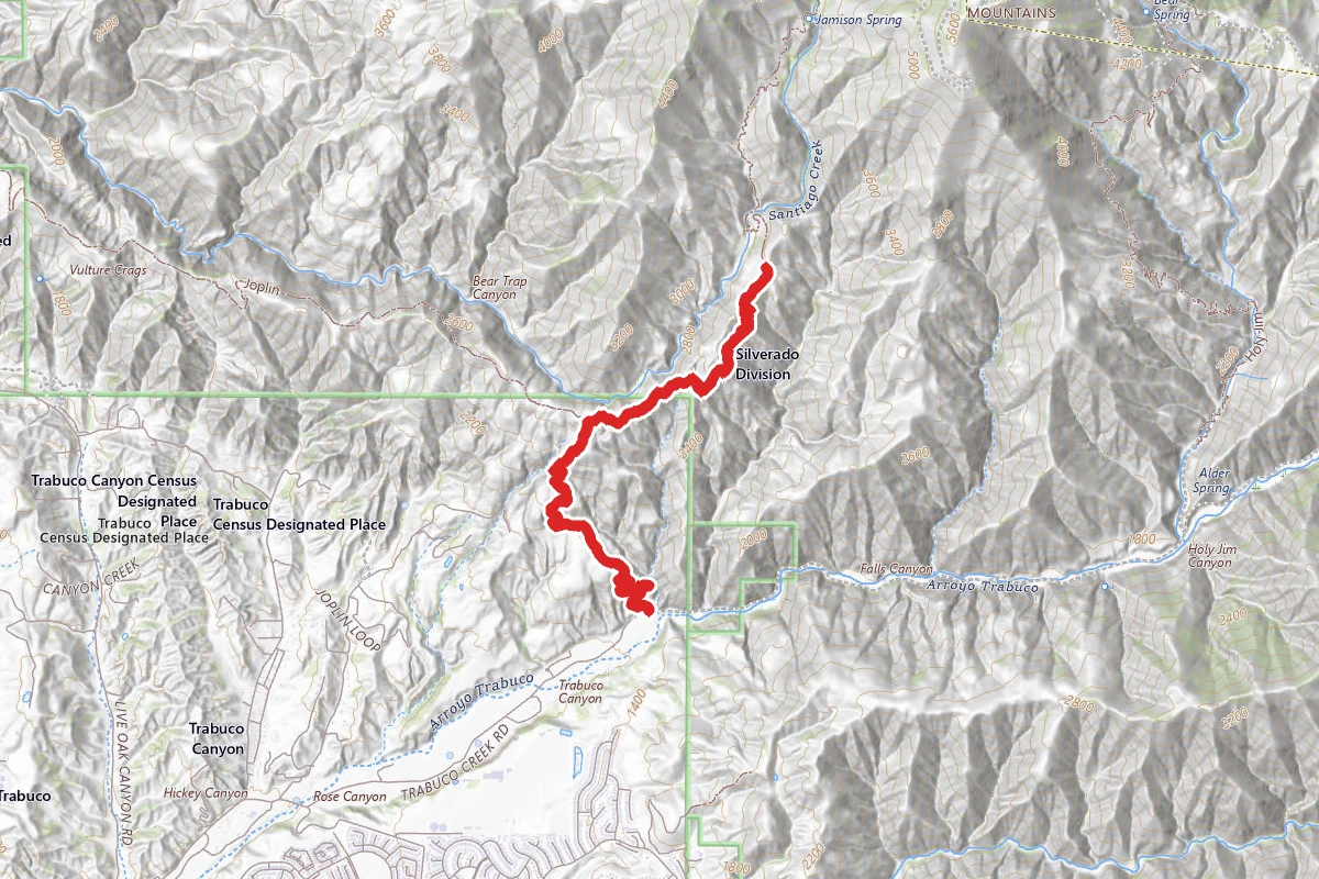 Cadillac Trail to Old Camp