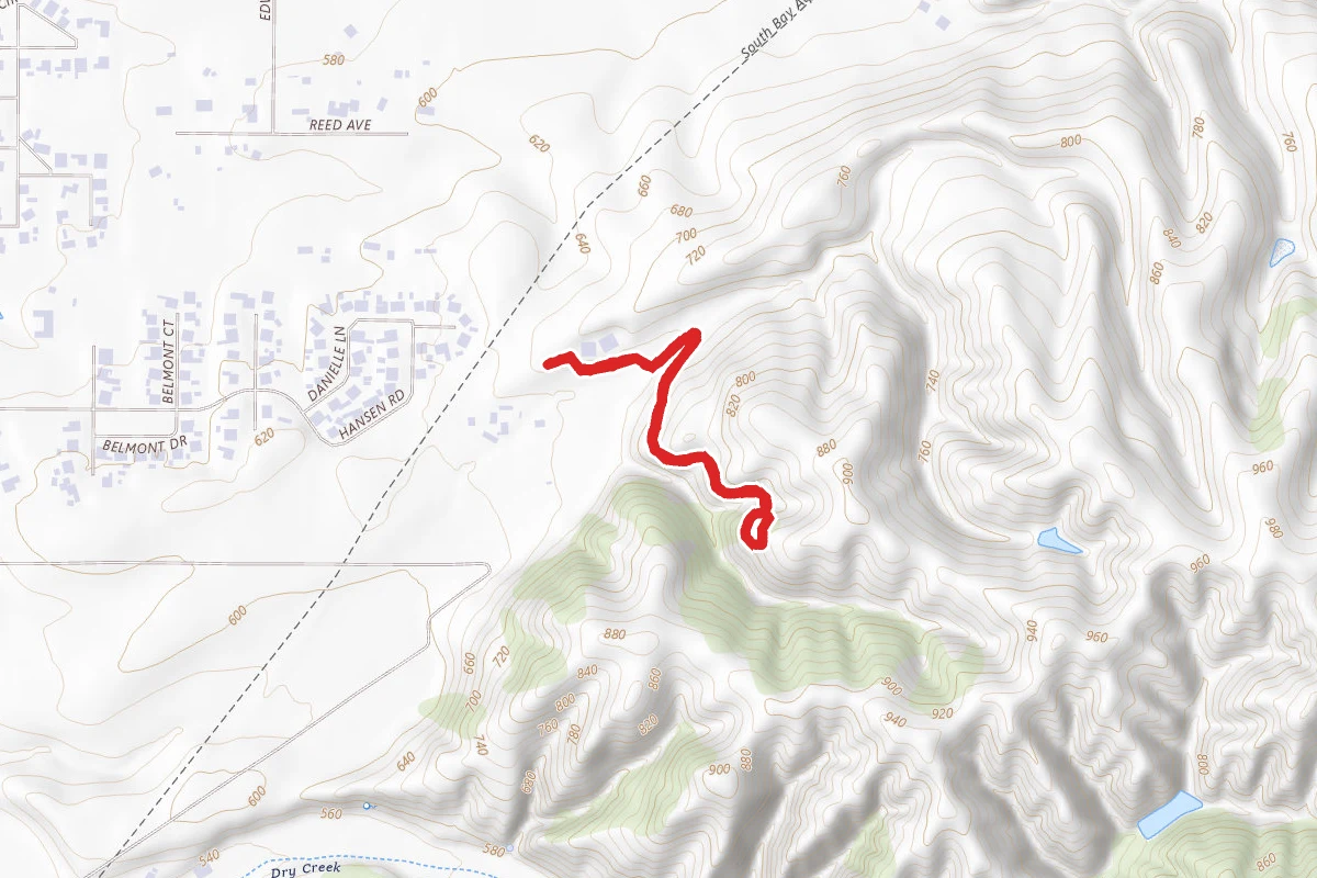 Blue Canyon to North Spur