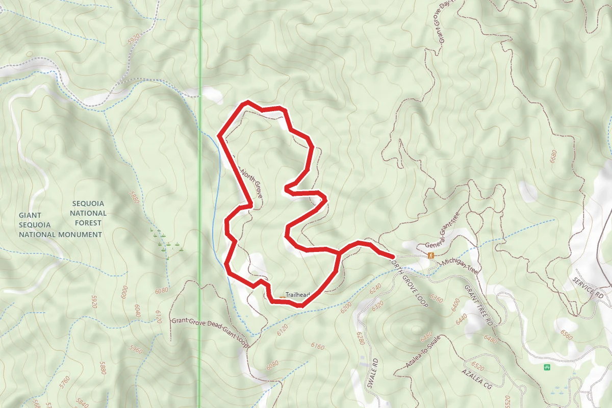 North Grove and Sunset Trail