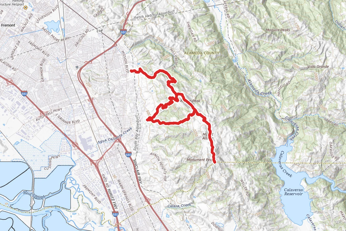 Monument Peak Loop