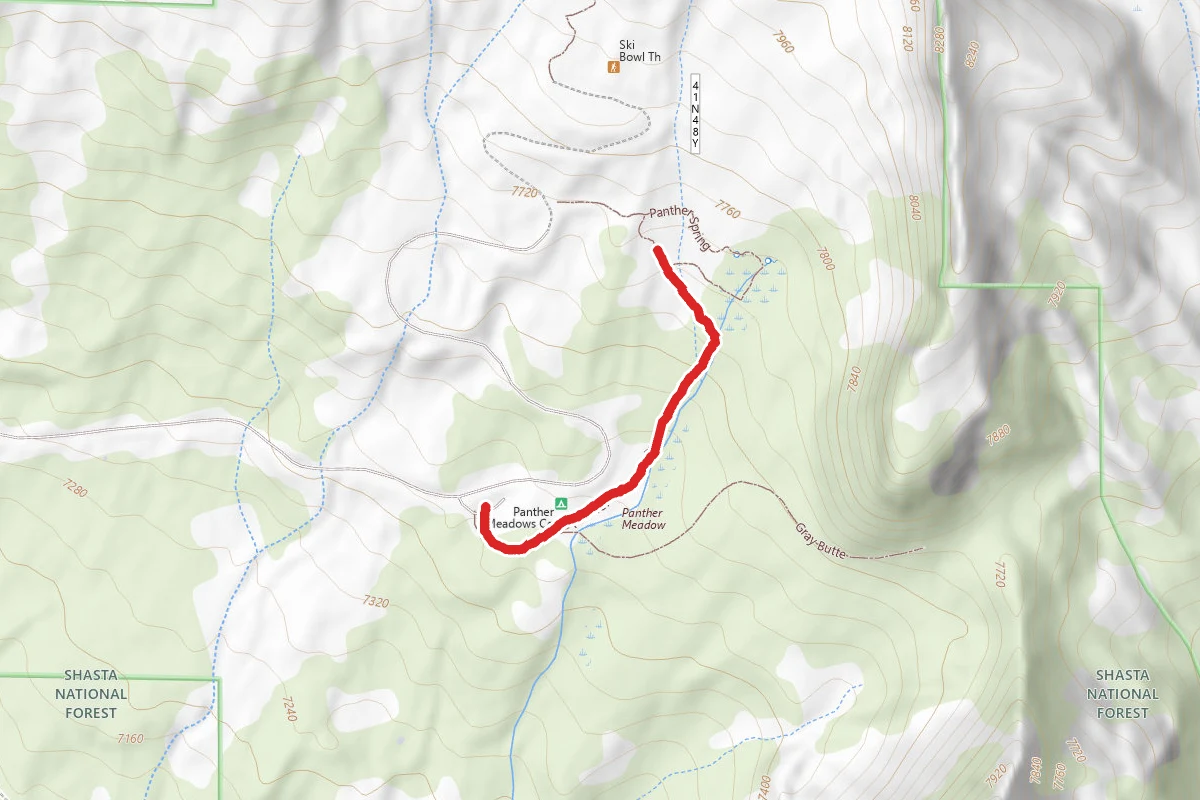 Panther Meadows Trail