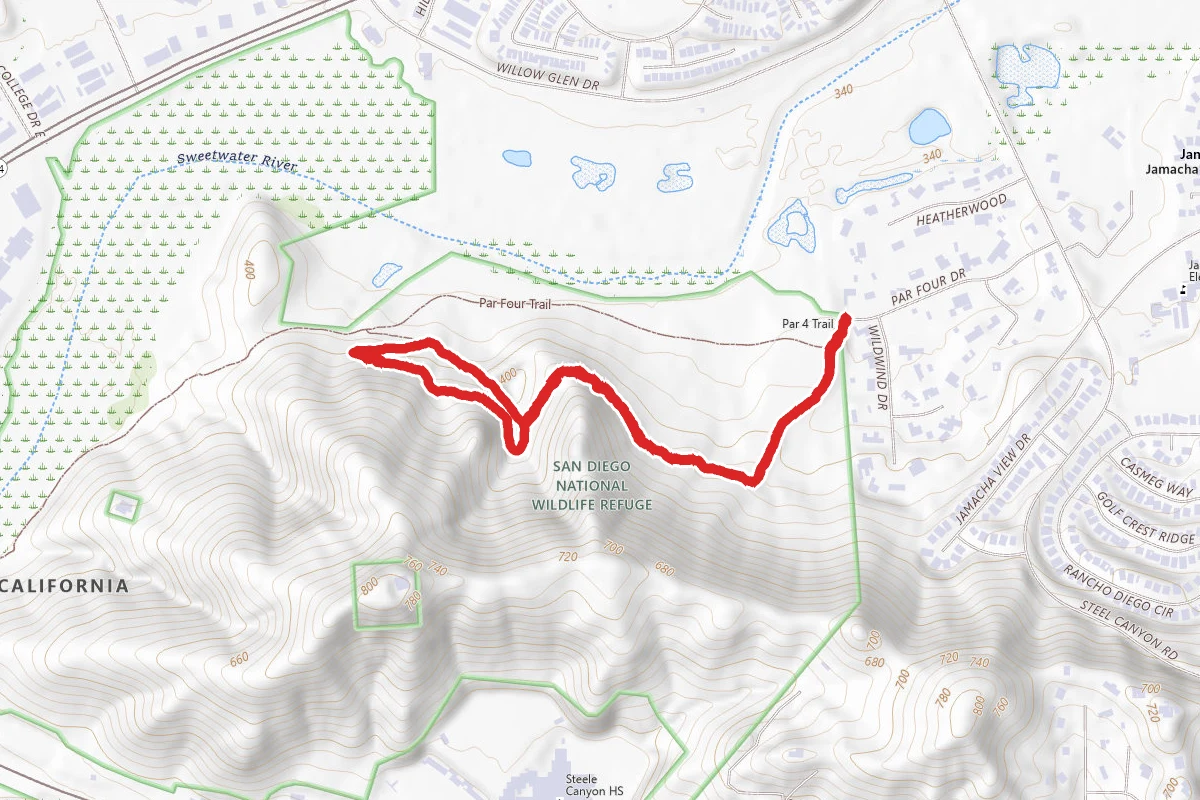 Par 4 Trail