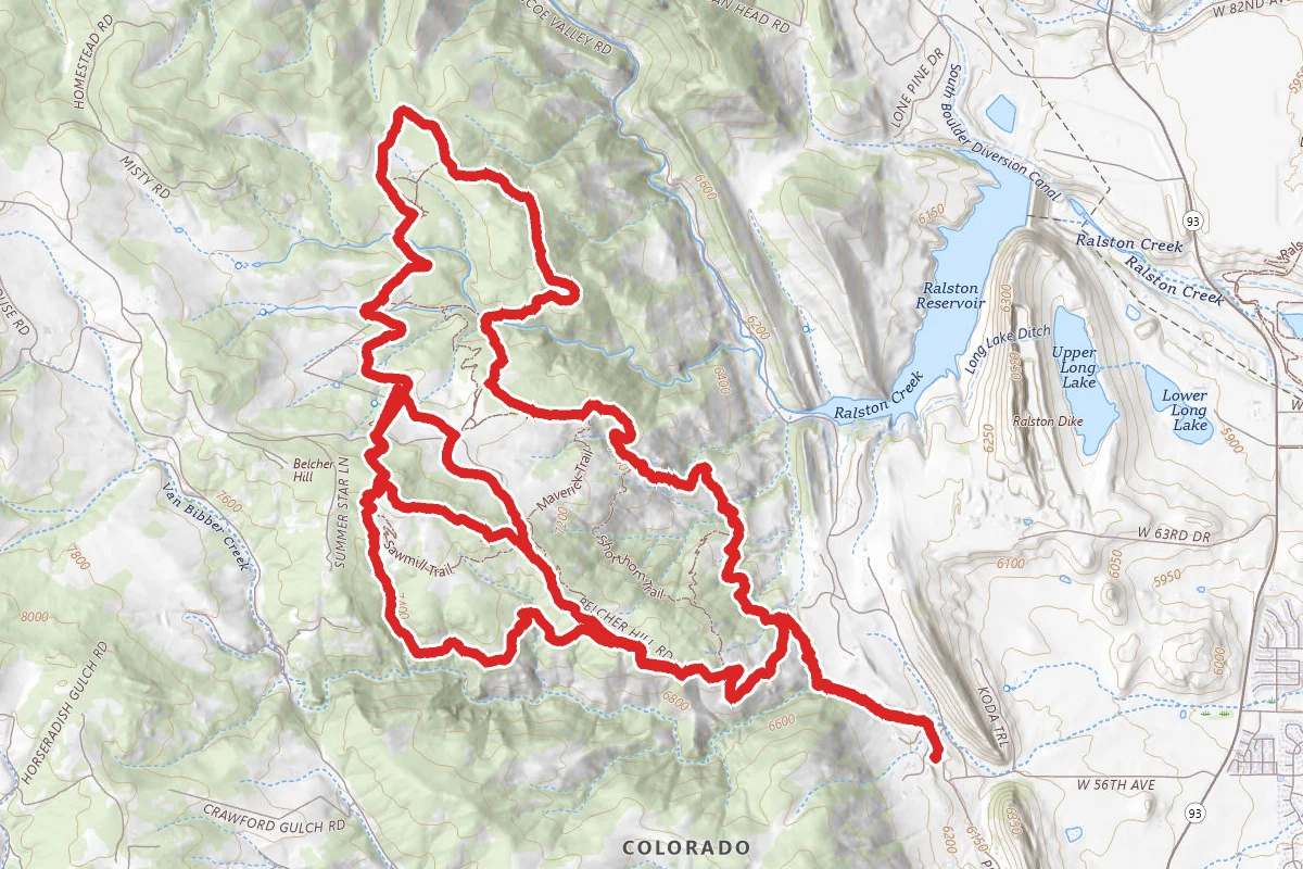 White Ranch Open Space MTB Trails