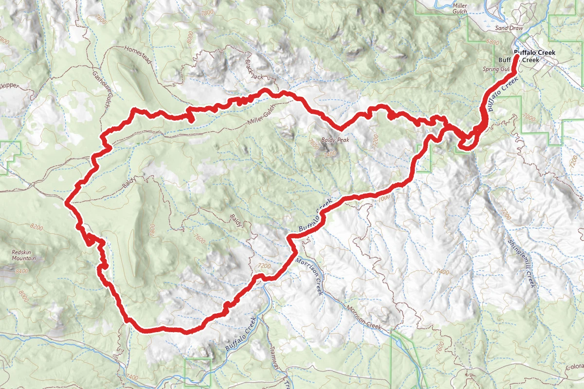 Buffalo Creek West Side Loop